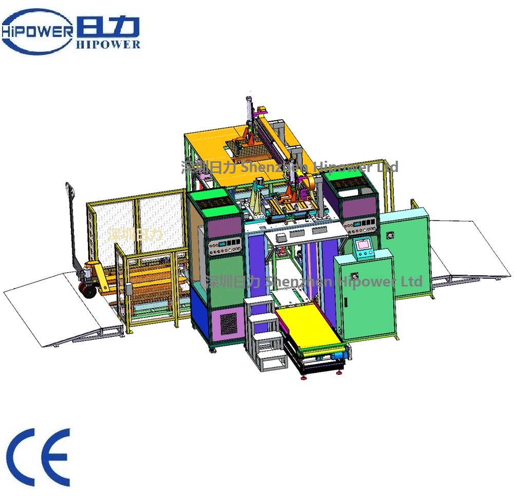 全自动高周波高频板式换热器焊接机